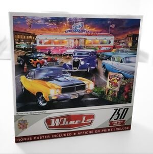 Wheels 750 Piece Jigsaw Puzzle
